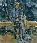 Paul Cezanne Portrait of a Peasant France oil painting artist